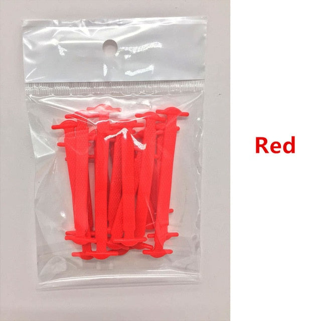 16pcs/lot Silicone Shoelaces - worthyhog