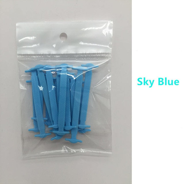 16pcs/lot Silicone Shoelaces - worthyhog