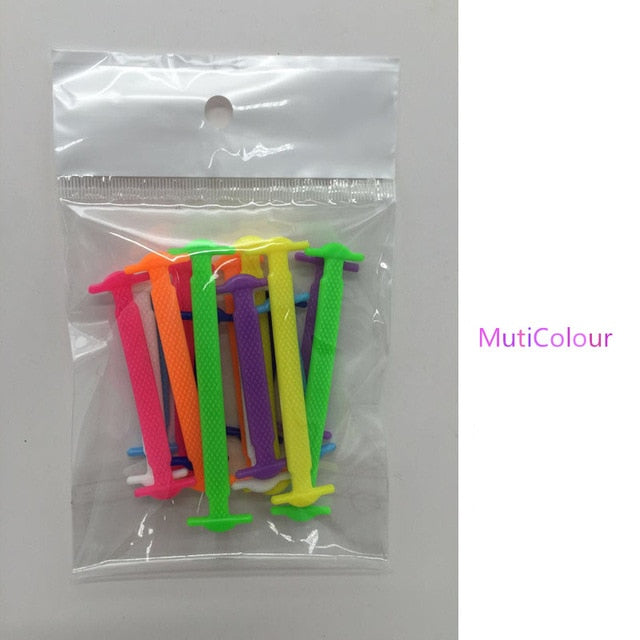16pcs/lot Silicone Shoelaces - worthyhog