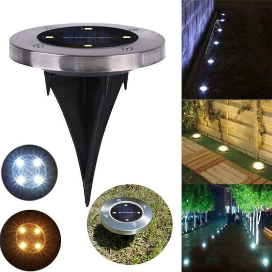 Solar Powered Ground Light - worthyhog