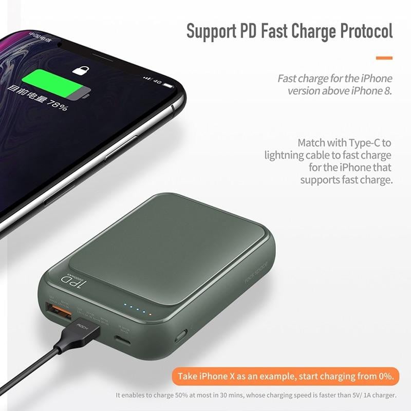 Small Size Fast Charging 10000mah Powerbank - worthyhog