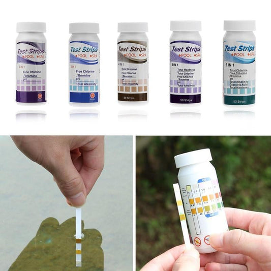 50pcs Swimming Pool Test Strips - worthyhog