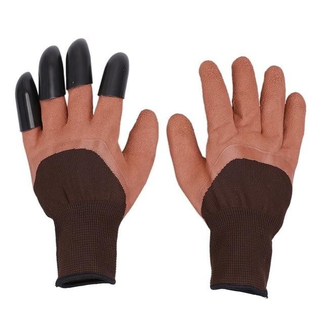 Garden Rubber Gloves With Claws - worthyhog