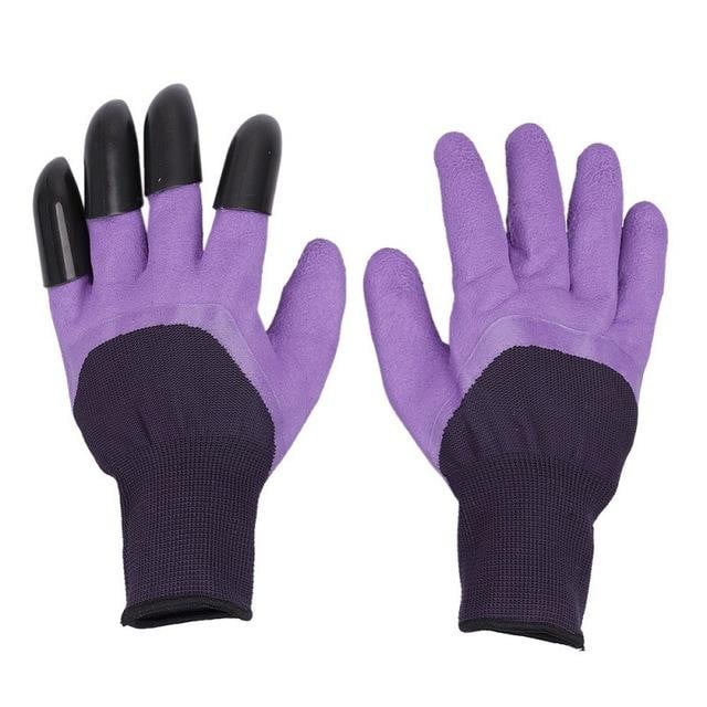 Garden Rubber Gloves With Claws - worthyhog