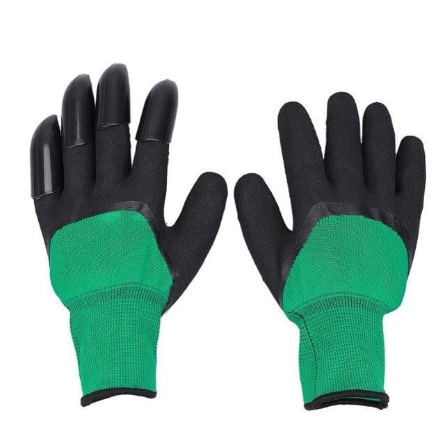 Garden Rubber Gloves With Claws - worthyhog