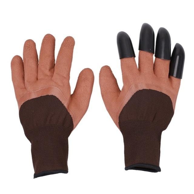 Garden Rubber Gloves With Claws - worthyhog