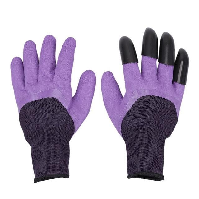Garden Rubber Gloves With Claws - worthyhog