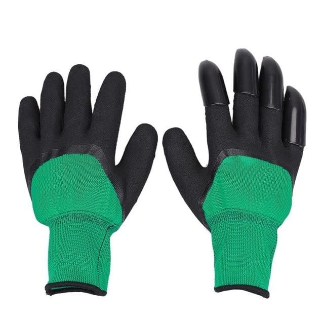Garden Rubber Gloves With Claws - worthyhog