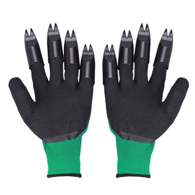 Garden Rubber Gloves With Claws - worthyhog