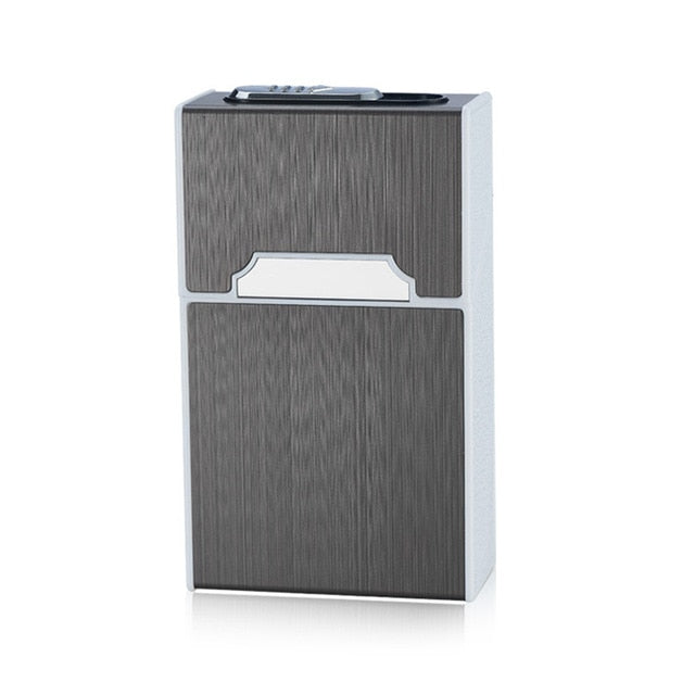 2-in-1 Cigarette Case Box Lighter - worthyhog