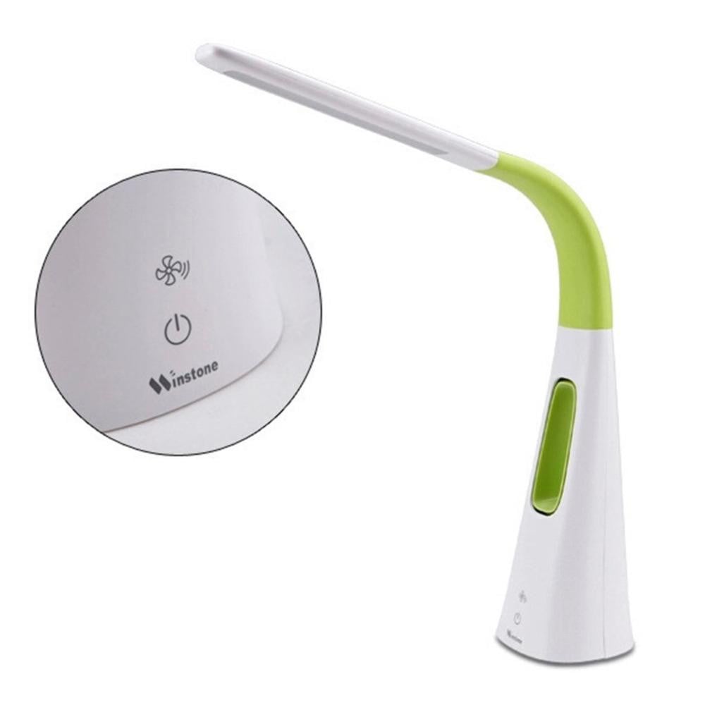 Smart Touch USB Desk Lamp With Fan - worthyhog