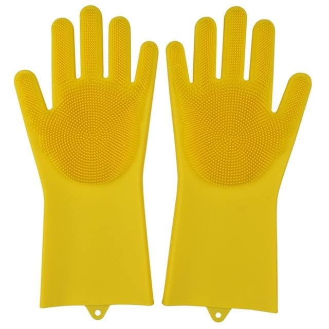 Kitchen Silicone Cleaning Gloves - worthyhog