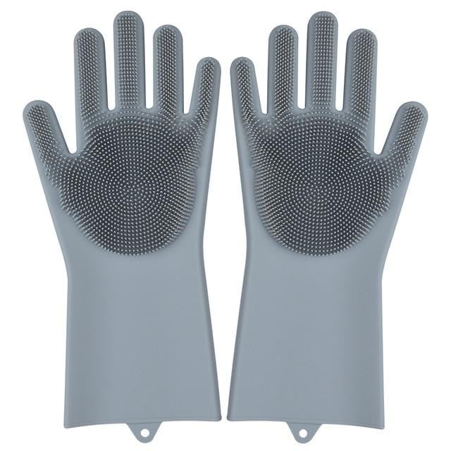 Kitchen Silicone Cleaning Gloves - worthyhog