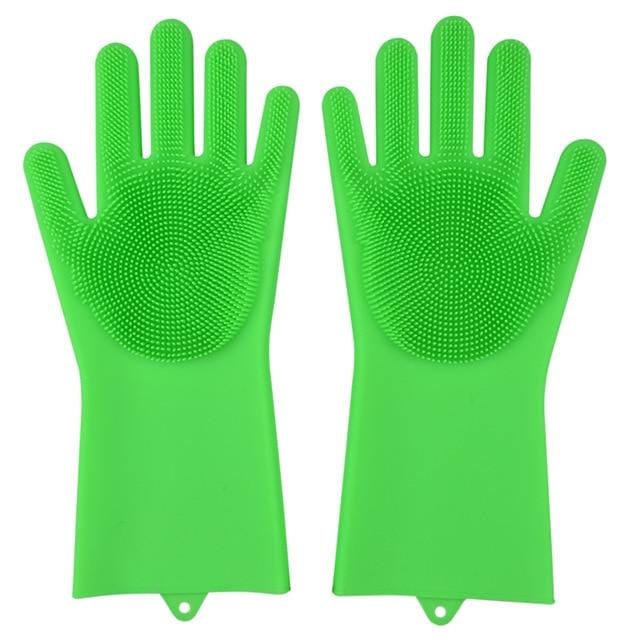 Kitchen Silicone Cleaning Gloves - worthyhog