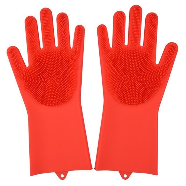 Kitchen Silicone Cleaning Gloves - worthyhog