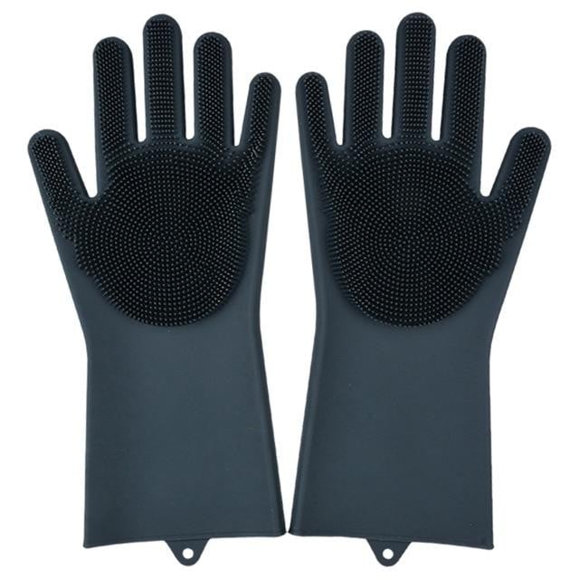 Kitchen Silicone Cleaning Gloves - worthyhog