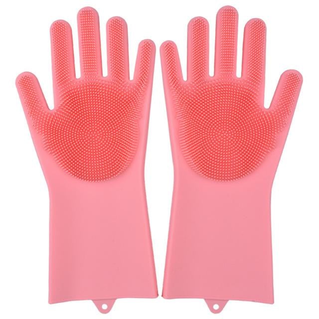 Kitchen Silicone Cleaning Gloves - worthyhog