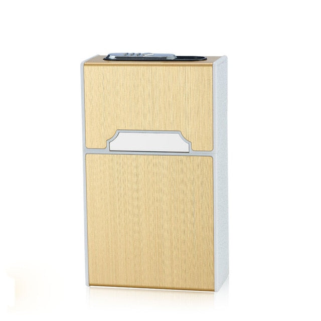2-in-1 Cigarette Case Box Lighter - worthyhog