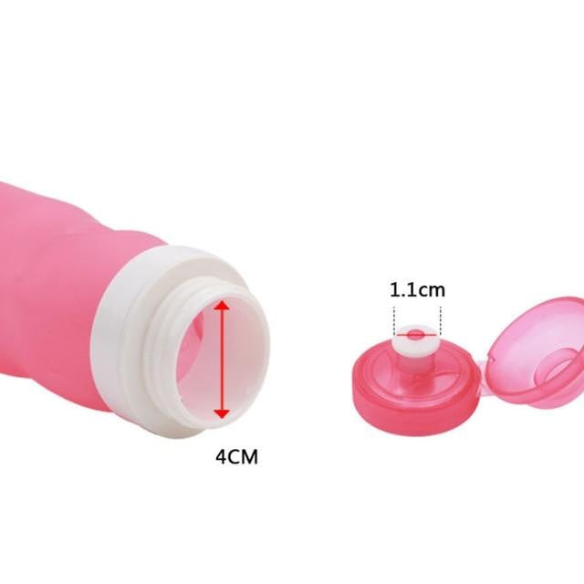 600ml Silicone Folding Water Bottle - worthyhog