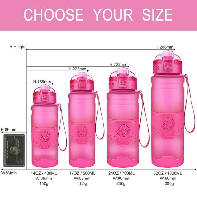 Leak Proof Protein Shaker Sports water bottle - worthyhog