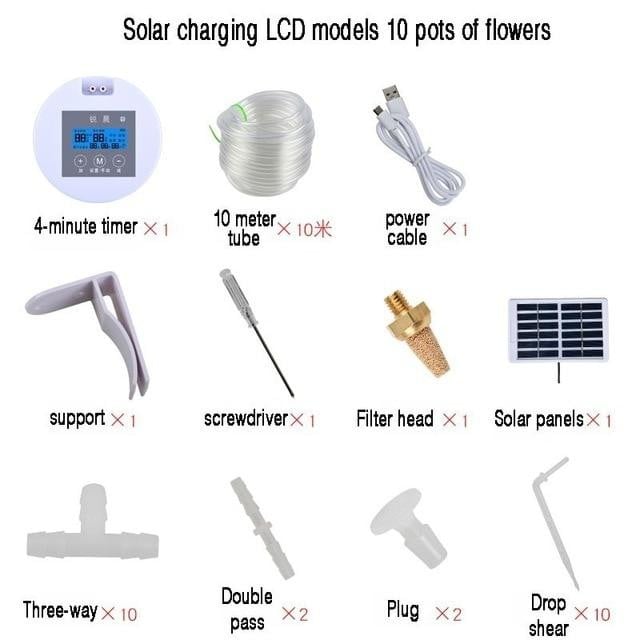 Solar Charging Automatic Irrigation System - worthyhog