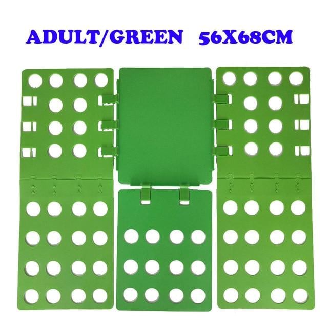 Quality Adult Kids Magic Clothes Folder T Shirts Jumpers Organizer Fold Save Time Quick Clothes Folding Board Clothes Holder - worthyhog