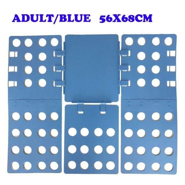 Quality Adult Kids Magic Clothes Folder T Shirts Jumpers Organizer Fold Save Time Quick Clothes Folding Board Clothes Holder - worthyhog