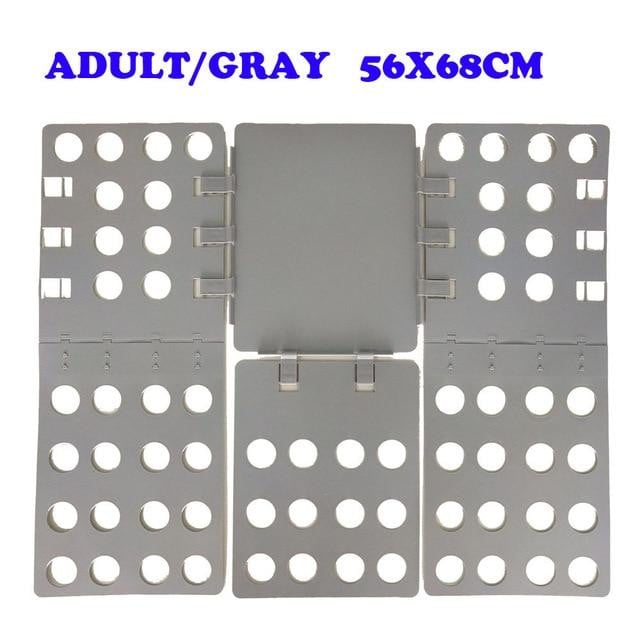 Quality Adult Kids Magic Clothes Folder T Shirts Jumpers Organizer Fold Save Time Quick Clothes Folding Board Clothes Holder - worthyhog