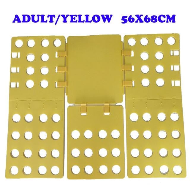 Quality Adult Kids Magic Clothes Folder T Shirts Jumpers Organizer Fold Save Time Quick Clothes Folding Board Clothes Holder - worthyhog