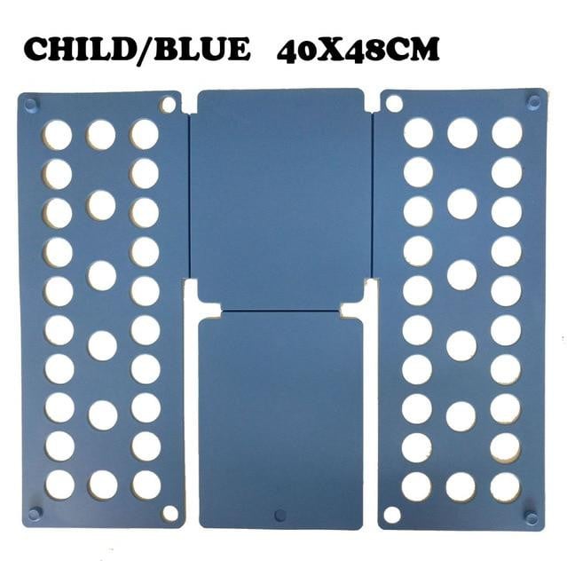 Quality Adult Kids Magic Clothes Folder T Shirts Jumpers Organizer Fold Save Time Quick Clothes Folding Board Clothes Holder - worthyhog