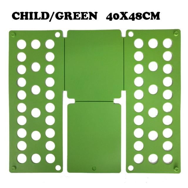 Quality Adult Kids Magic Clothes Folder T Shirts Jumpers Organizer Fold Save Time Quick Clothes Folding Board Clothes Holder - worthyhog