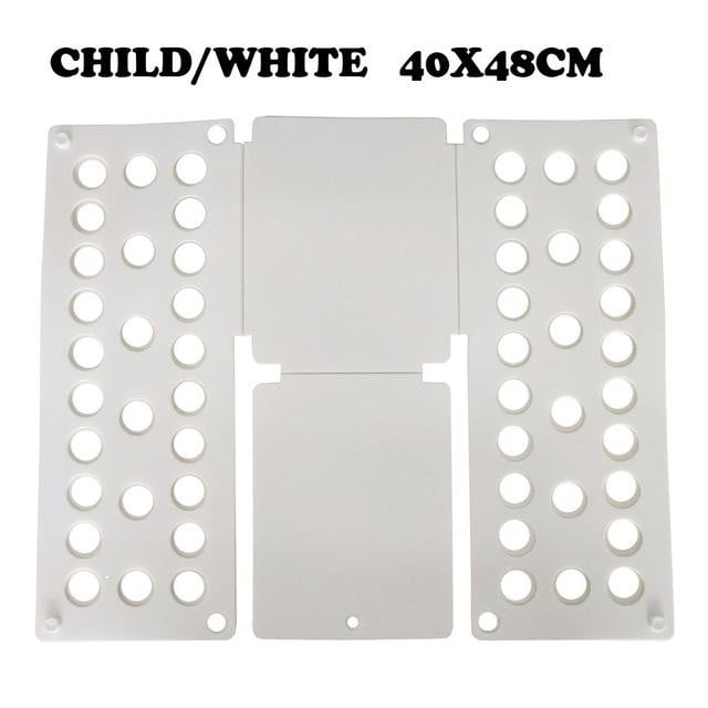 Quality Adult Kids Magic Clothes Folder T Shirts Jumpers Organizer Fold Save Time Quick Clothes Folding Board Clothes Holder - worthyhog