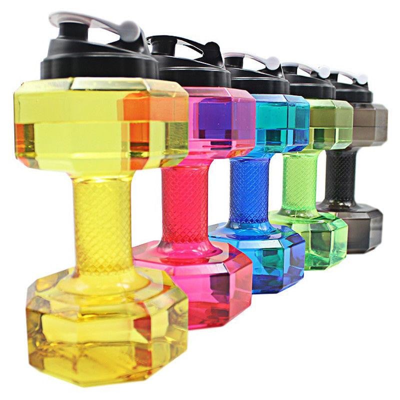 2.2L Dumbbell Shaped Water Bottles - worthyhog