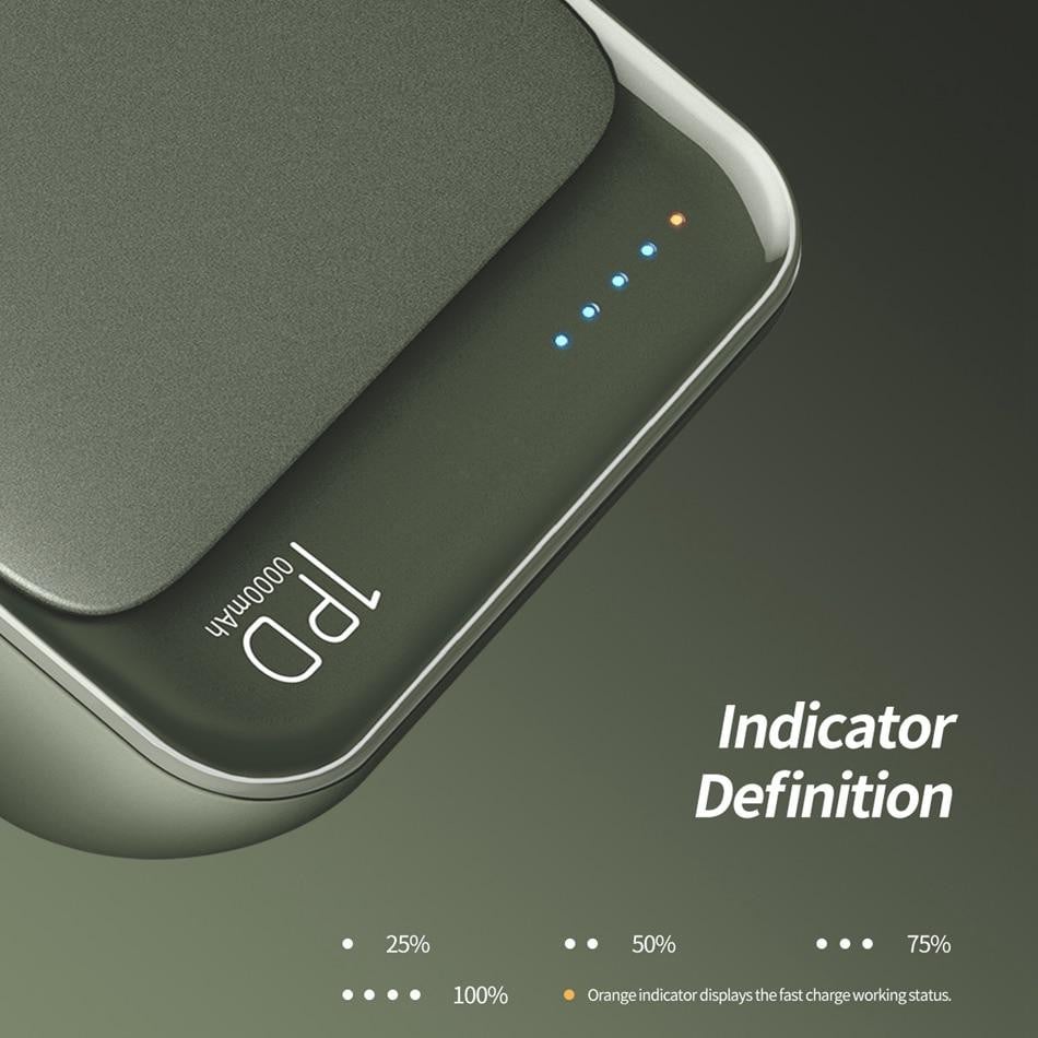 Small Size Fast Charging 10000mah Powerbank - worthyhog