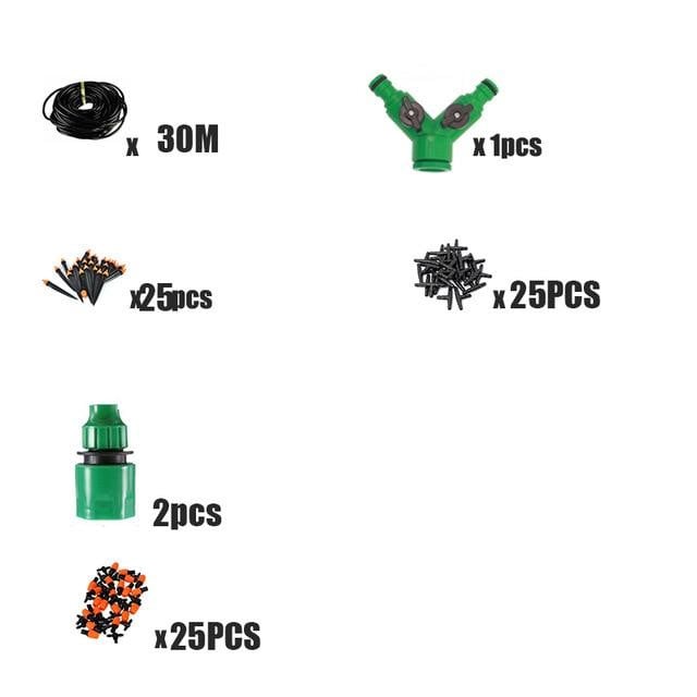 30m Automatic Self Watering Kits with Adjustable Dripper - worthyhog