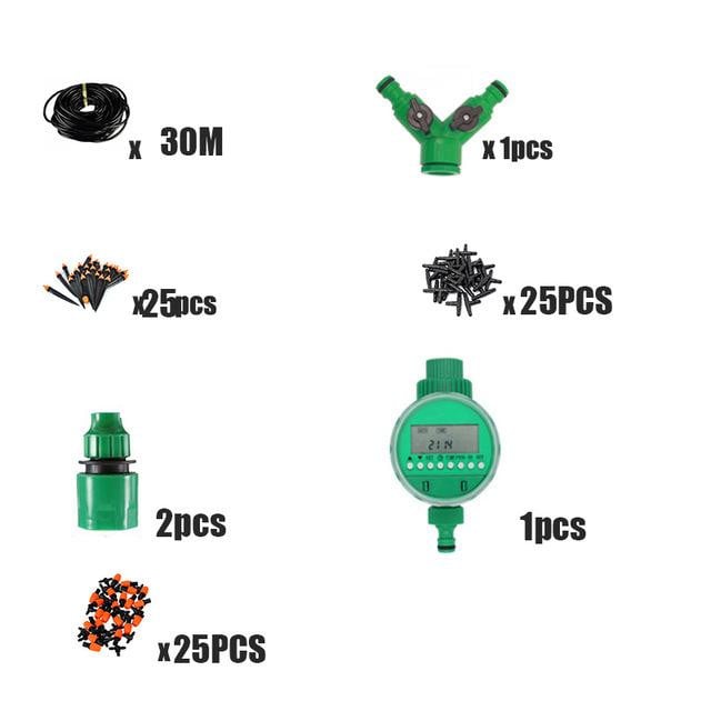 30m Automatic Self Watering Kits with Adjustable Dripper - worthyhog