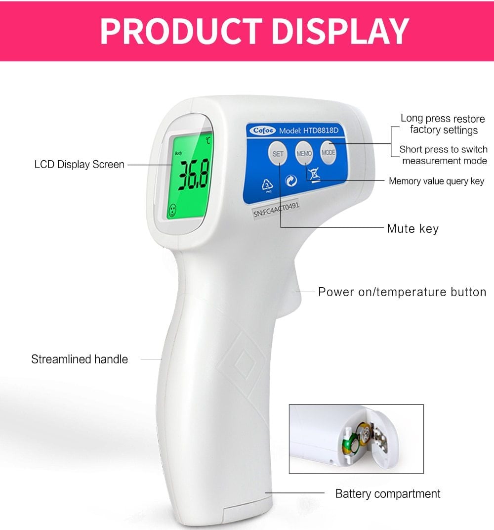 Digital Infrared Thermometer - worthyhog