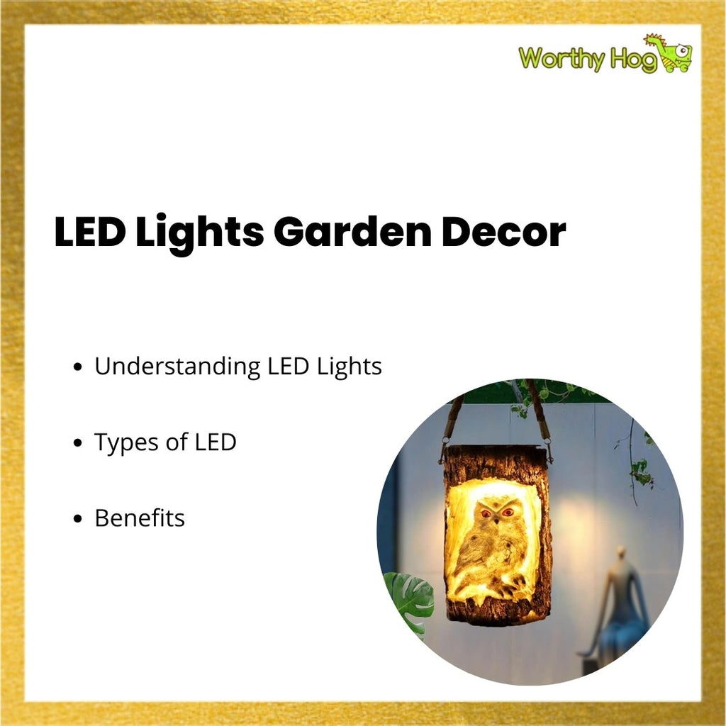 LED Lights Garden Decor