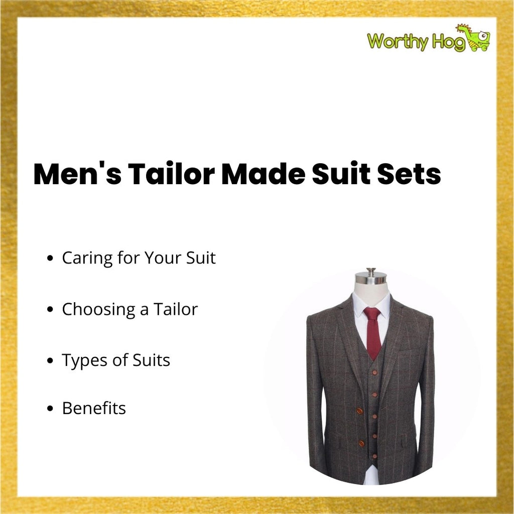 Men's Tailor Made Suit Sets