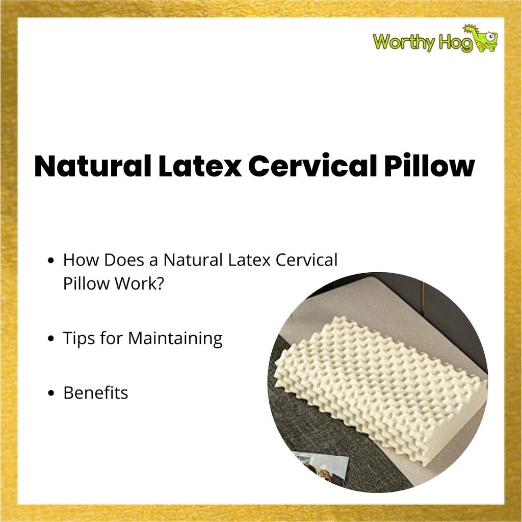 Natural Latex Cervical Pillow