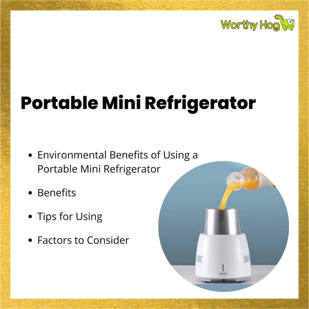 Portable Mini Refrigerator