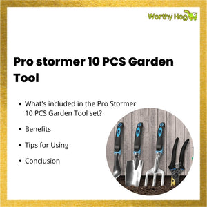 Pro stormer 10 PCS Garden Tool