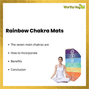 Rainbow Chakra Mats