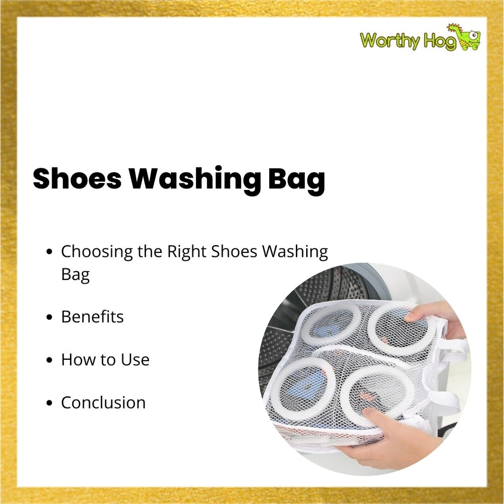 Shoes Washing Bag