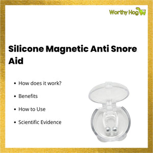 Silicone Magnetic Anti Snore Aid