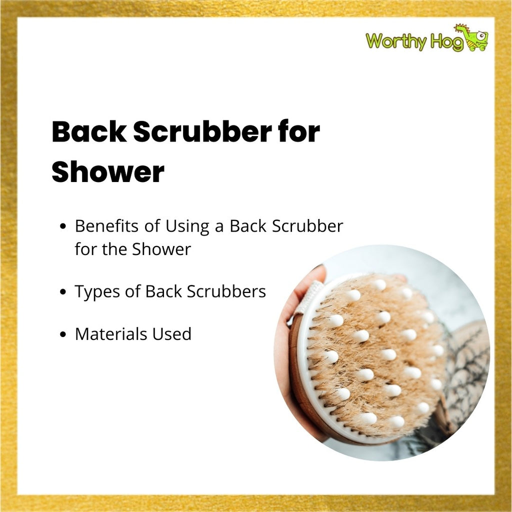 Back Scrubber for Shower