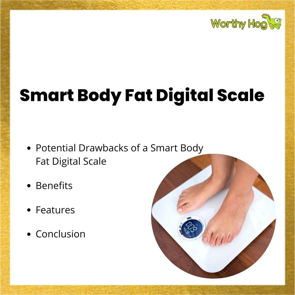 Smart Body Fat Digital Scale