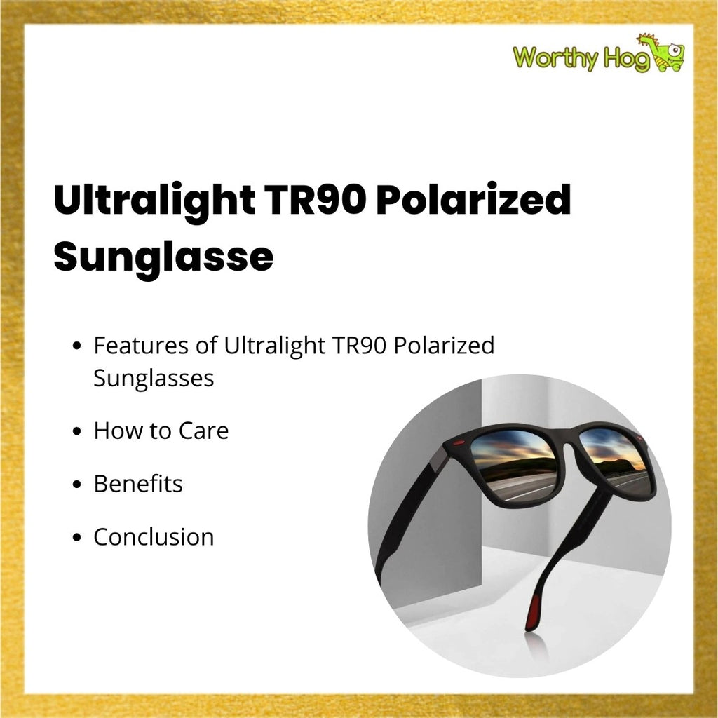 Ultralight TR90 Polarized Sunglasses