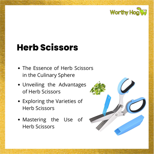 Herb Scissors: A Comprehensive Exploration of Culinary Innovation