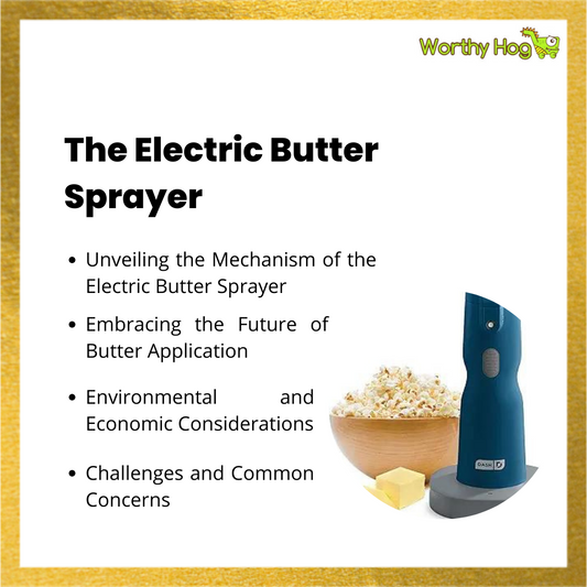 The Electric Butter Sprayer: Innovating Kitchen Convenience and Precision